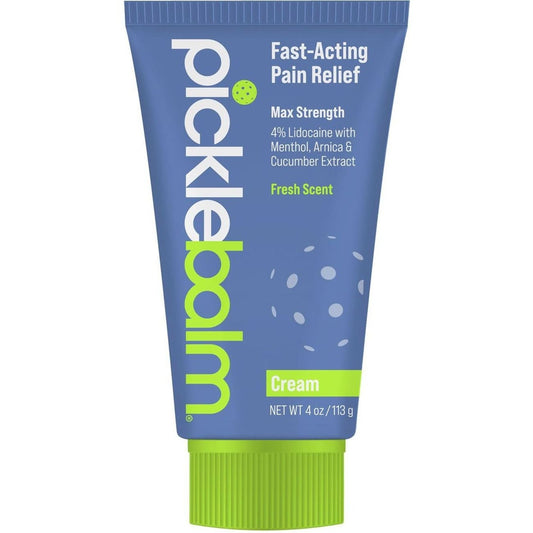 Picklebalm Max Strength Lidocaine Fast Acting Muscle Pain Relief Cream