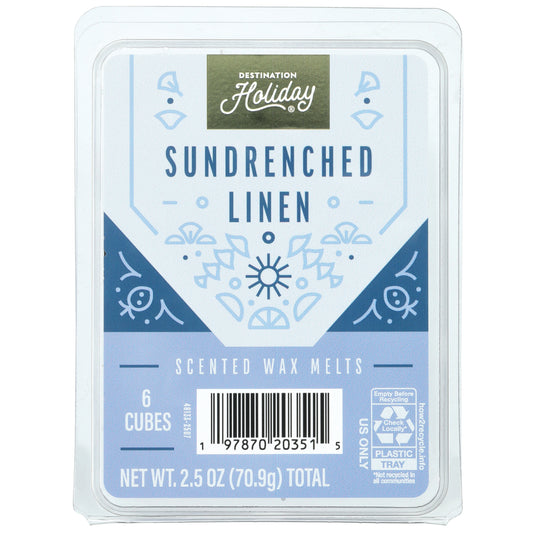 Destination Holiday Sundrenched Linen Scented Wax Melts