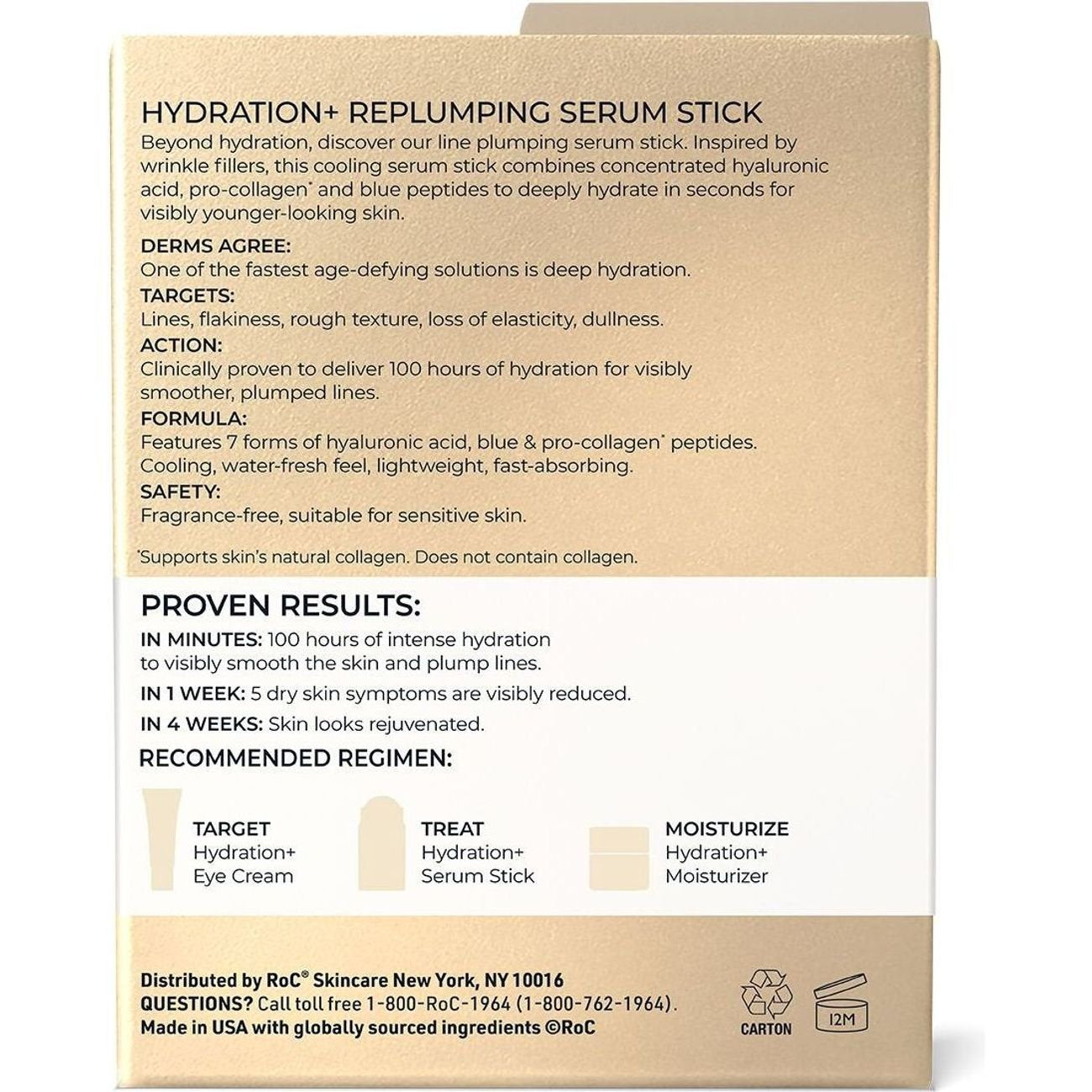 Roc Hydration & Replumping Serum Stick