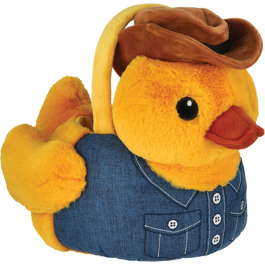 Destination Holiday Small Cowboy Ducky Easter Basket