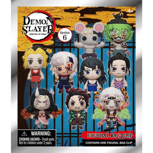 Monogram International Demon Slayer Figural Bag Clip - Series 6