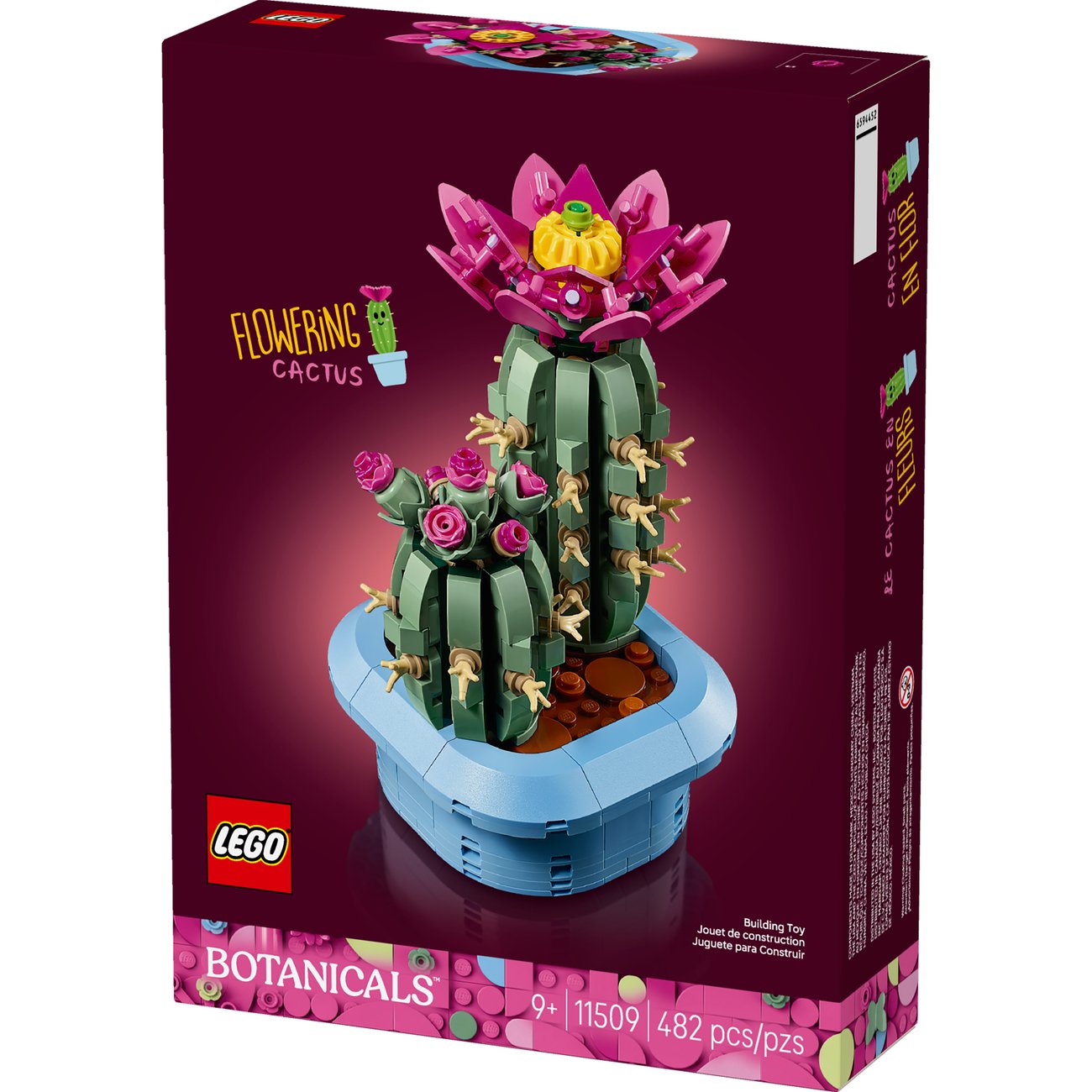 LEGO Botanicals Flowering Cactus Building Set