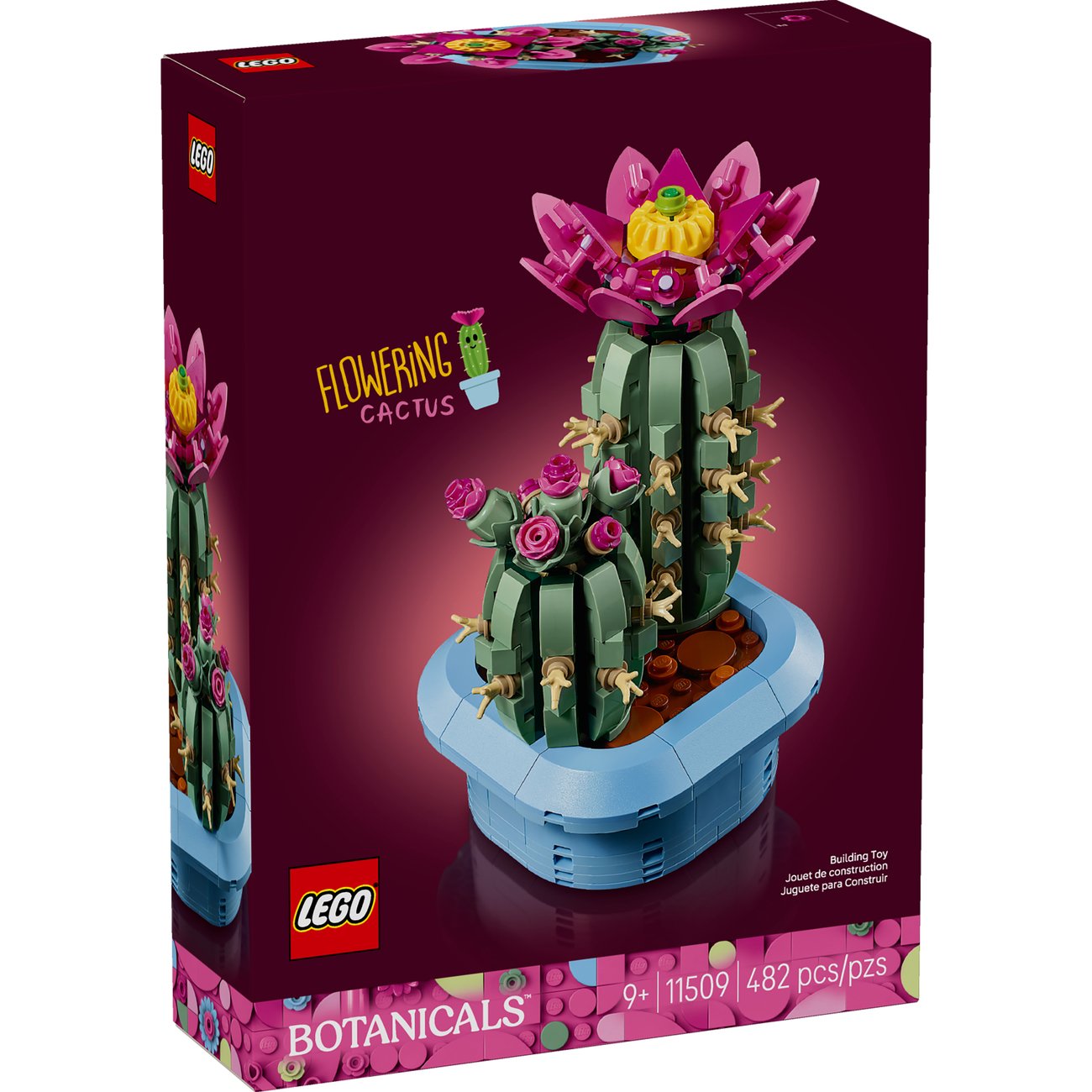LEGO Botanicals Flowering Cactus Building Set
