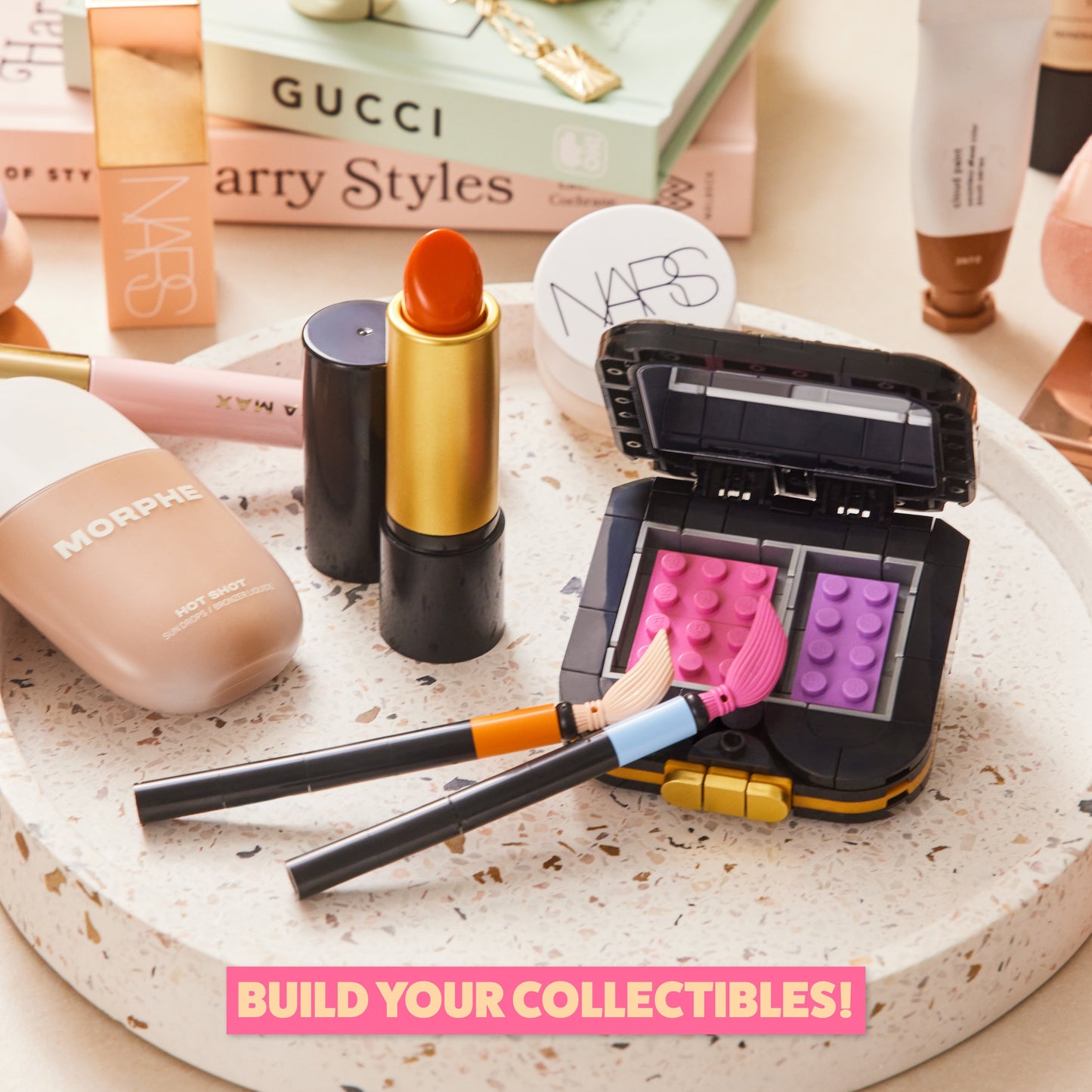 Zuru MAX Beauty Collection Building Set Capsule - Lip & Face Makeup Kit