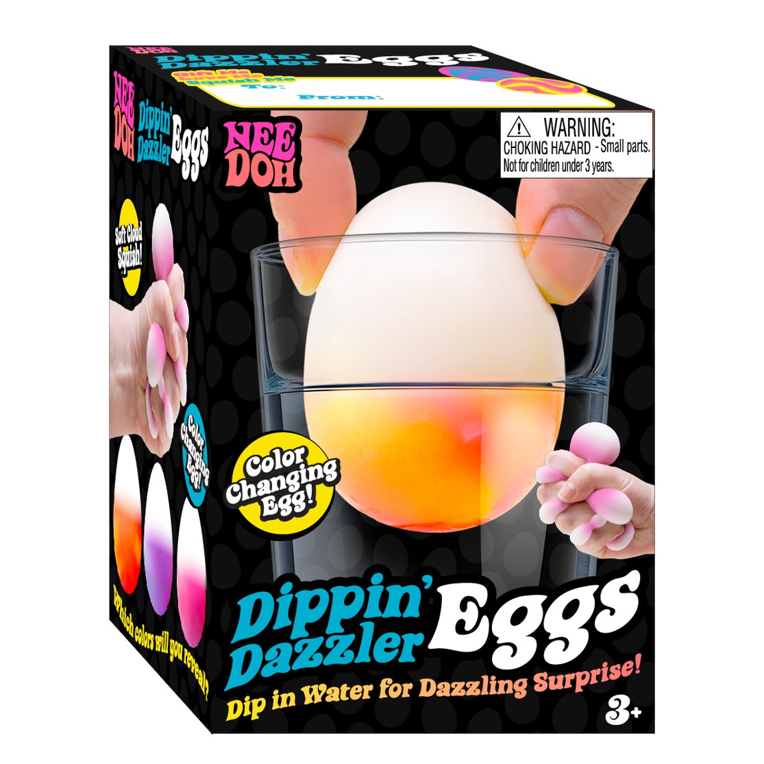 NeeDoh Dippin' Dazzler Eggs Easter Squish