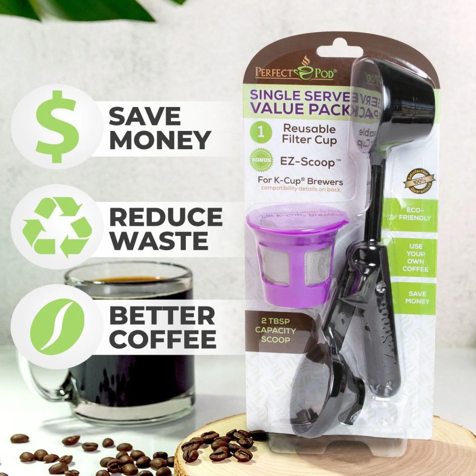 Perfect Pod Reusable Single Serve Filter Cup