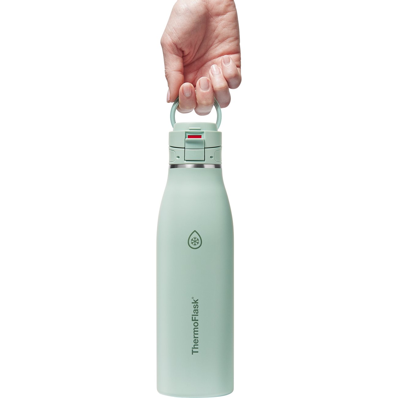 ThermoFlask Stainless Steel Flip Top Bottle - Sage Green