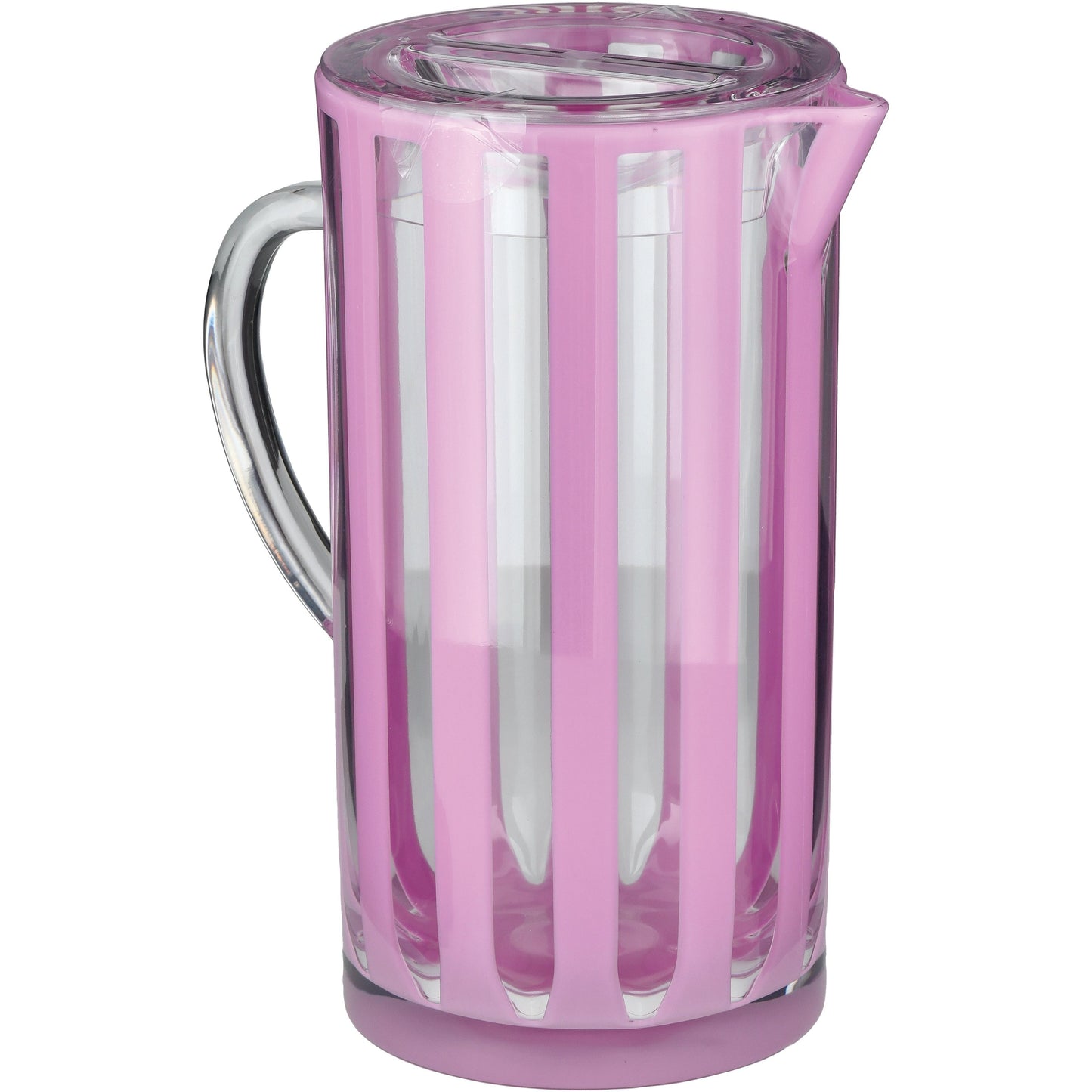 Destination Holiday Purple Stripe Pitcher