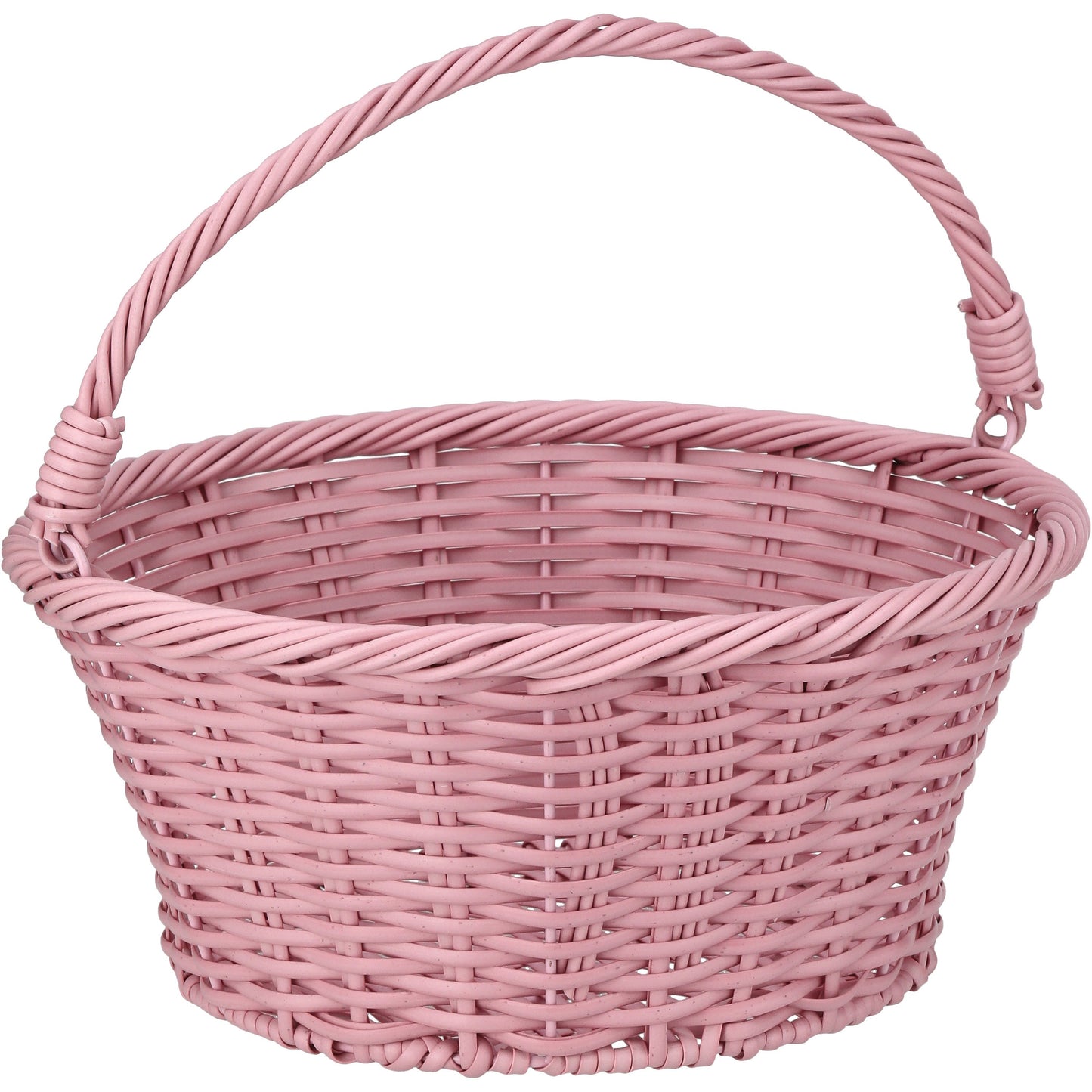 Destination Holiday Pink Woven Basket