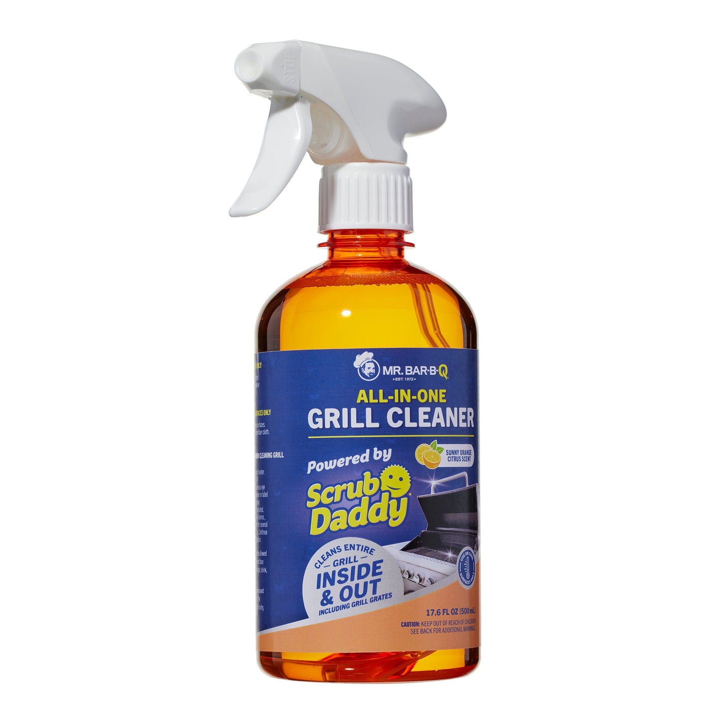 Mr. Bar-B-Q All-in-One Grill Cleaner Powered by Scrub Daddy