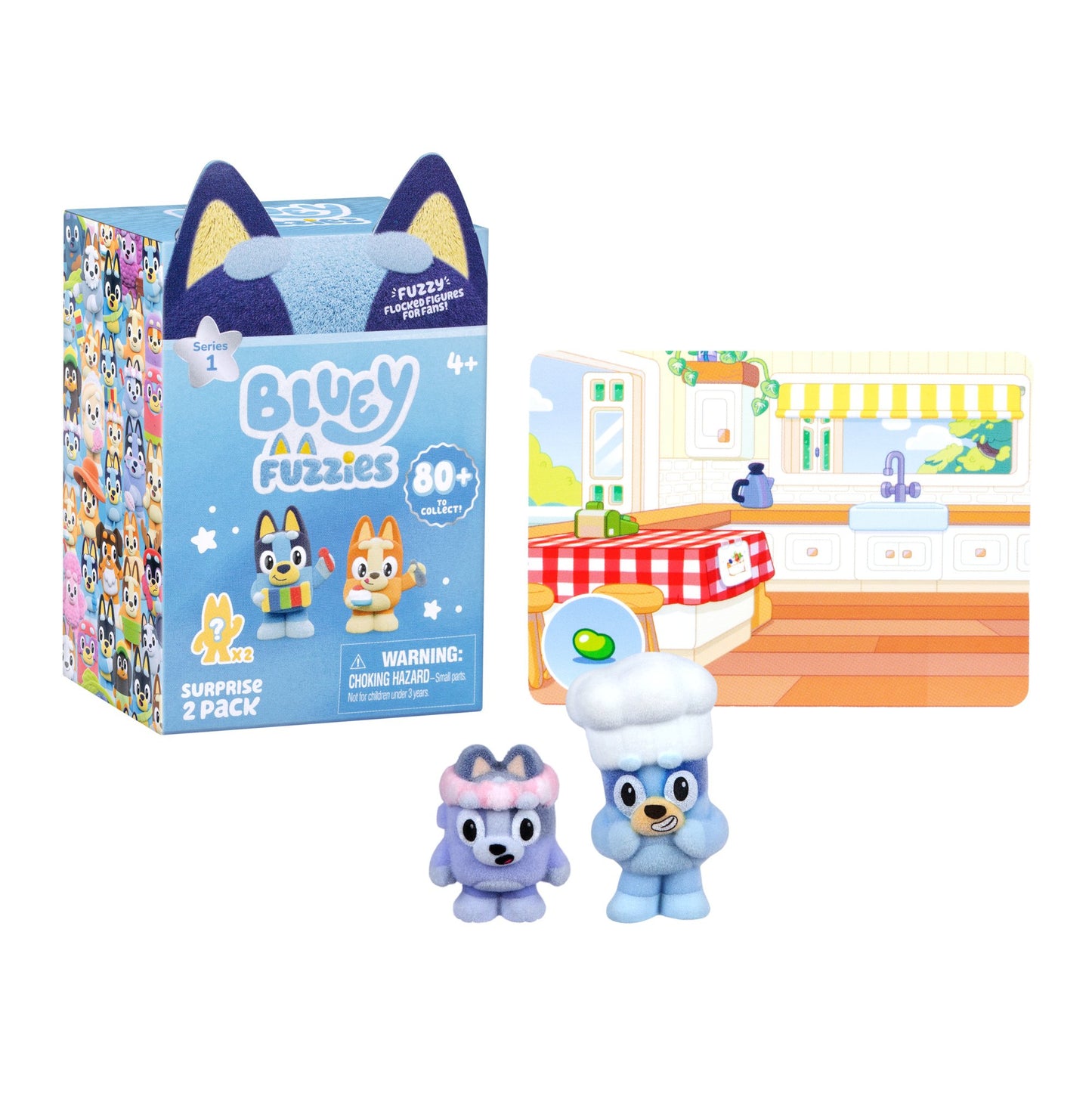 Bluey Fuzzies Surprise Figurines