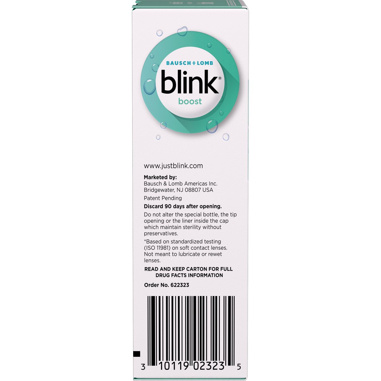 Bausch & Lomb Blink Boost Dry Eye Extra Hydrating Relief Lubricating Drops