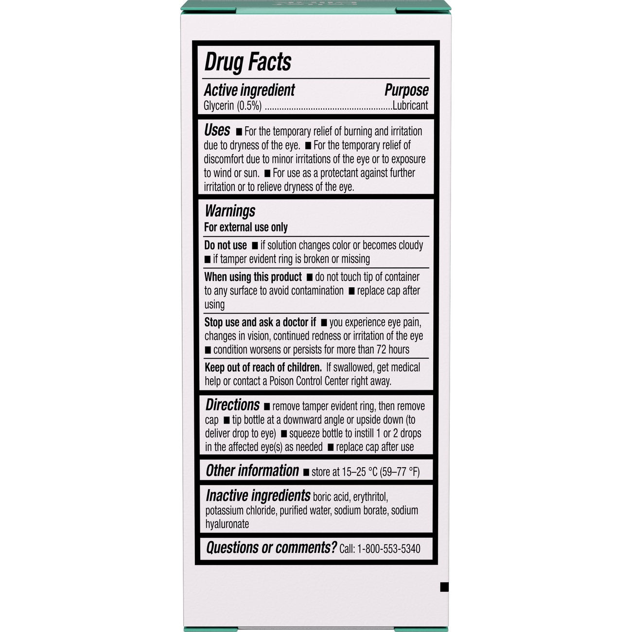 Bausch & Lomb Blink Boost Dry Eye Extra Hydrating Relief Lubricating Drops