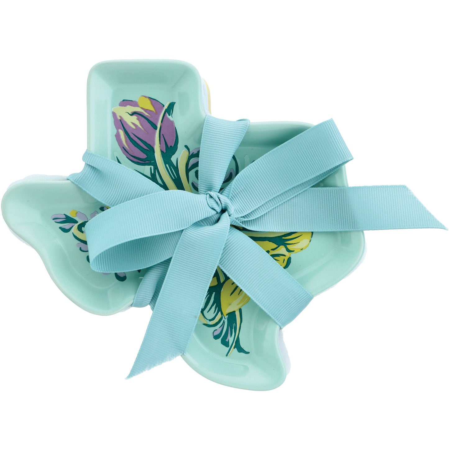Destination Holiday Texas Spring Floral Appetizer Plates