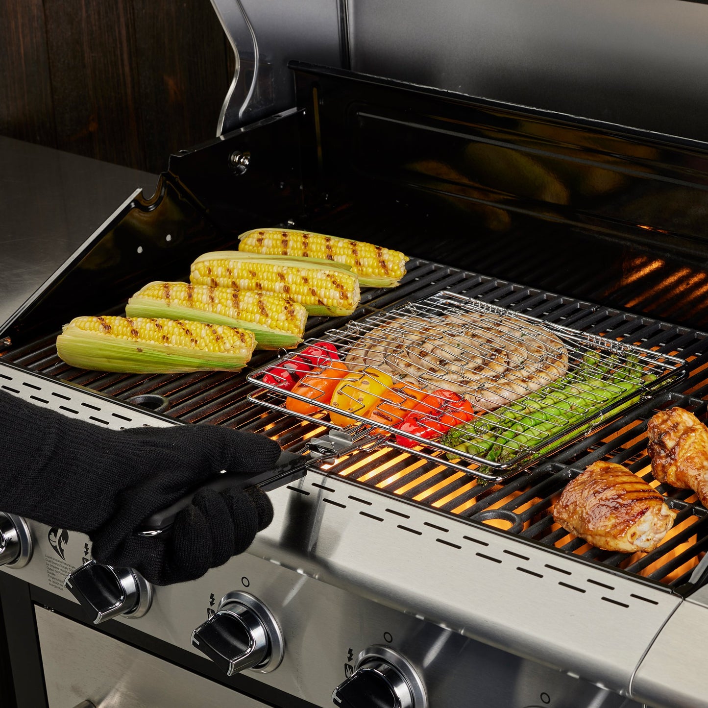 Mr. Bar-B-Q Flexible/Expandable Grilling Basket