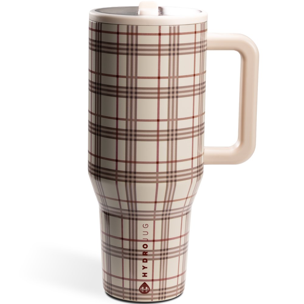 Hydrojug Stainless Steel Traveler - Blair Brown Plaid
