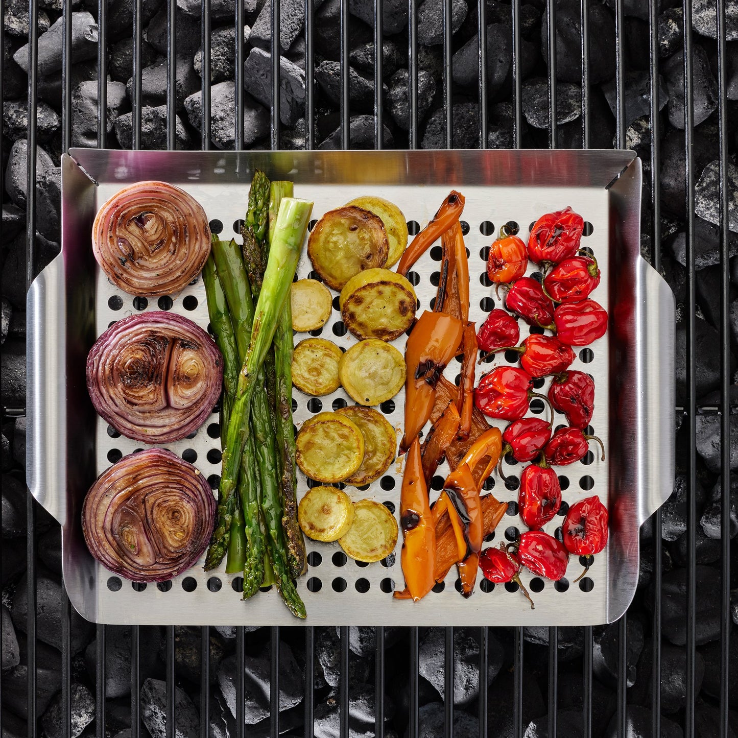 Mr. Bar-B-Q Stainless Steel Deep Grill Topper