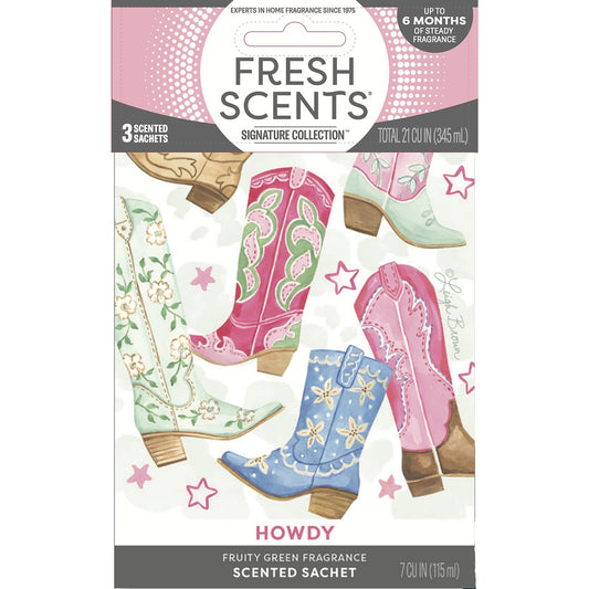 Fresh Scents Howdy Scented Sachets