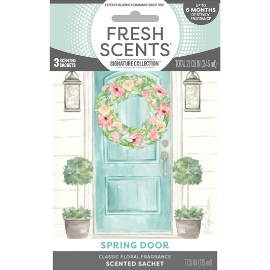 Fresh Scents Spring Door Scented Sachets