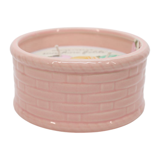 House of Velas Sunshine Fields Scented Easter Basket Candle