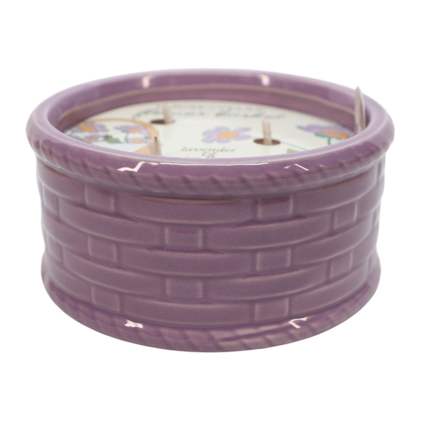 House of Velas Flower Basket Scented Easter Candle
