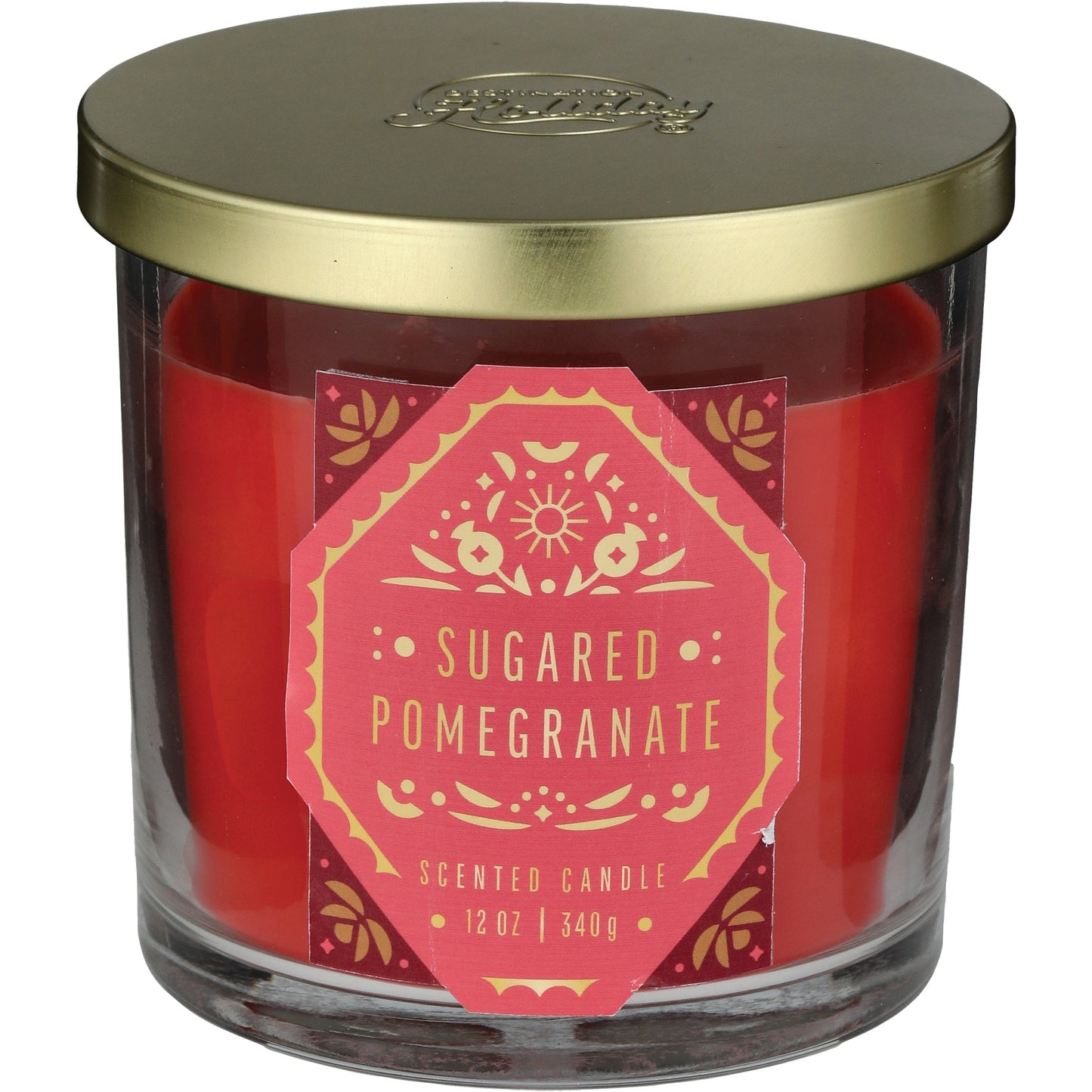 Destination Holiday Sugared Pomegranate Scented Candle
