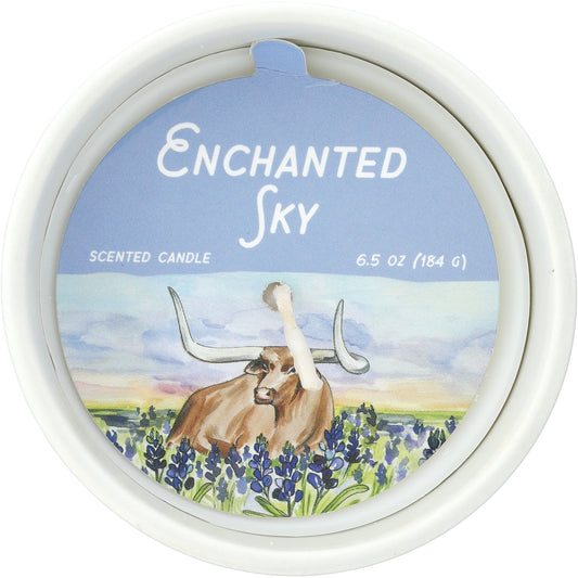 Destination Holiday Enchanted Sky Scented Texas Bluebonnet Candle