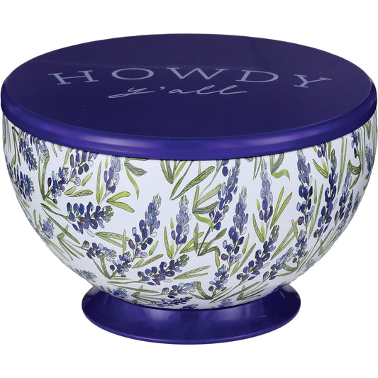 Destination Holiday Texas Bluebonnet Scented Bowl Candle