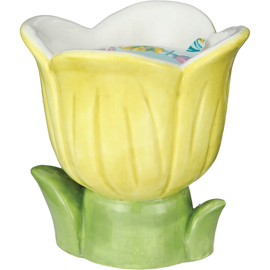 Destination Holiday Solar Citrus Blossom Scented Tulip Candle