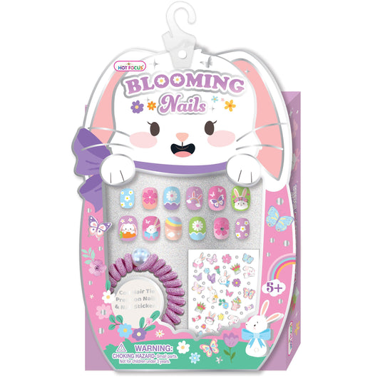 Hot Focus Blooming Nails Easter Set