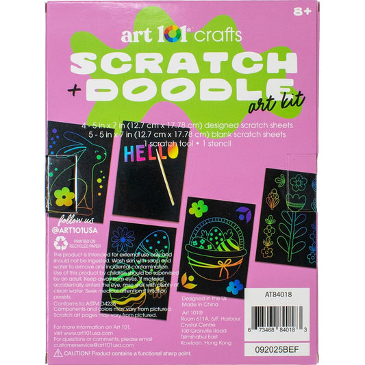 Art 101 Scratch & Doodle Kit