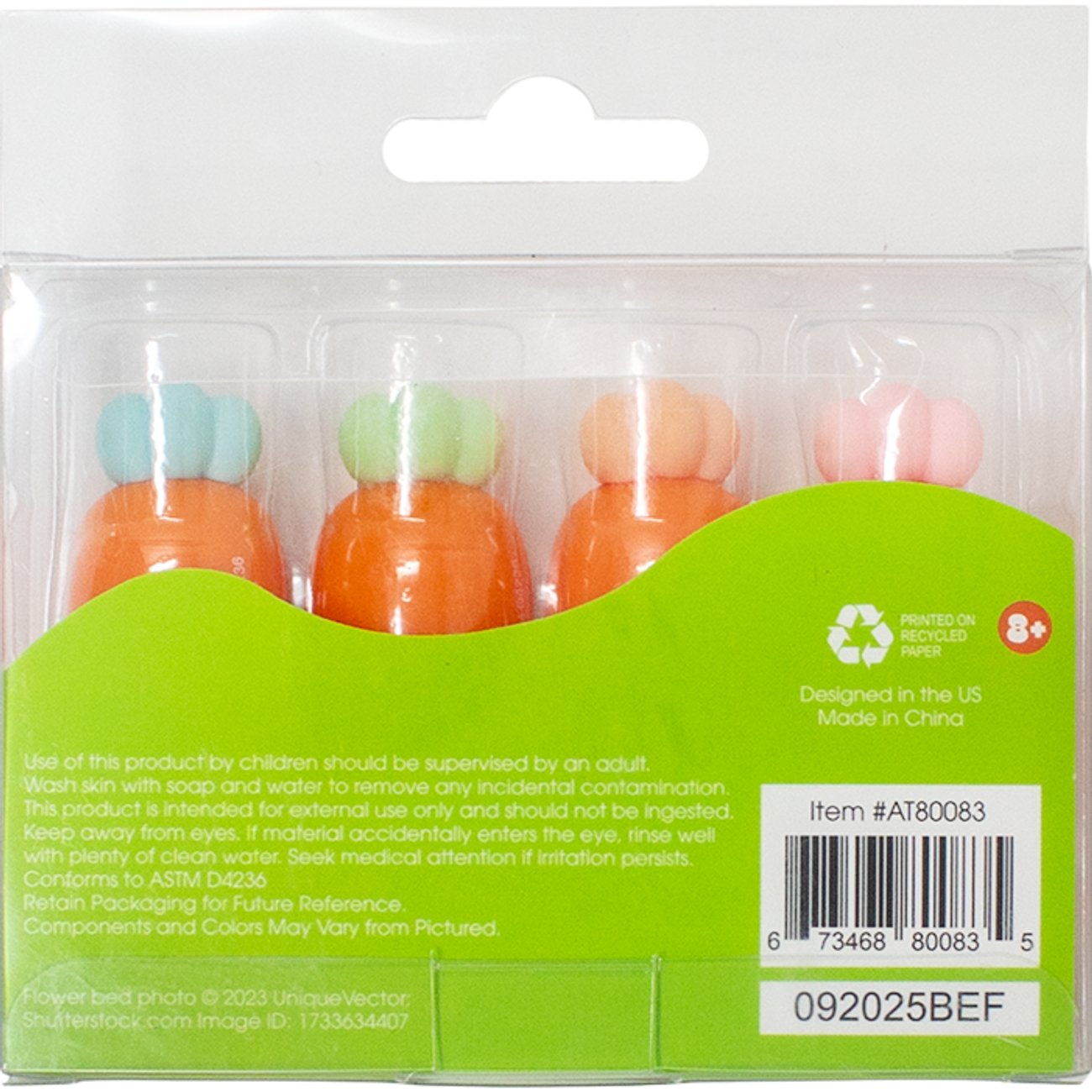 Art 101 Carrot Easter Mini Markers