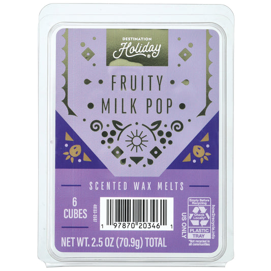 Destination Holiday Fruity Milk Pop Scented Wax Melts