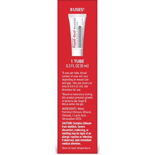 Rapid Seal Blood Stopping Antibacterial Wound Gel