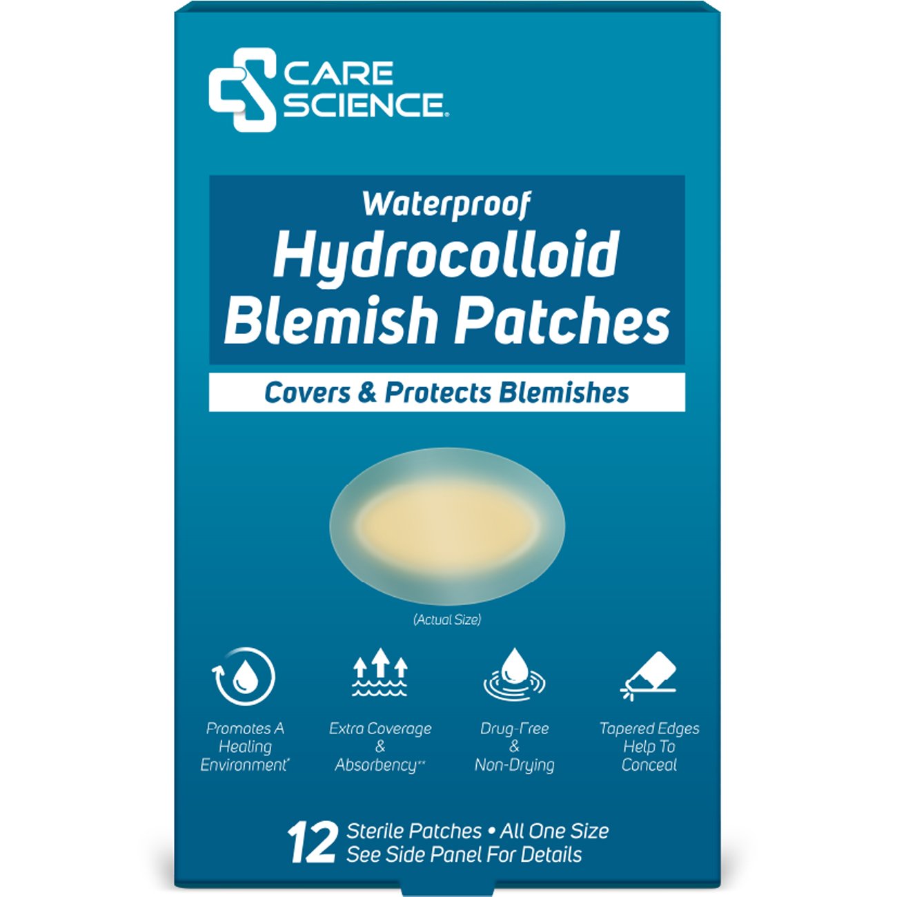 Care Science Waterproof Hydrocolloid Blemish Patches
