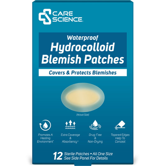 Care Science Waterproof Hydrocolloid Blemish Patches