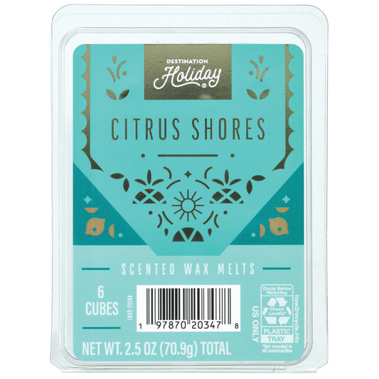 Destination Holiday Citrus Shores Scented Wax Melts