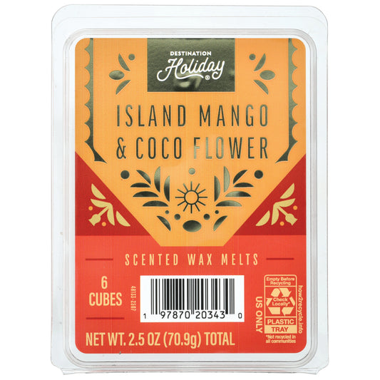 Destination Holiday Island Mango & Coco Flower Scented Wax Melts