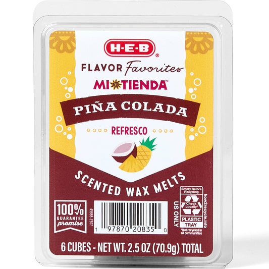 H-E-B Flavor Favorites Mi Tienda Piña Colada Refresco Scented Wax Melts
