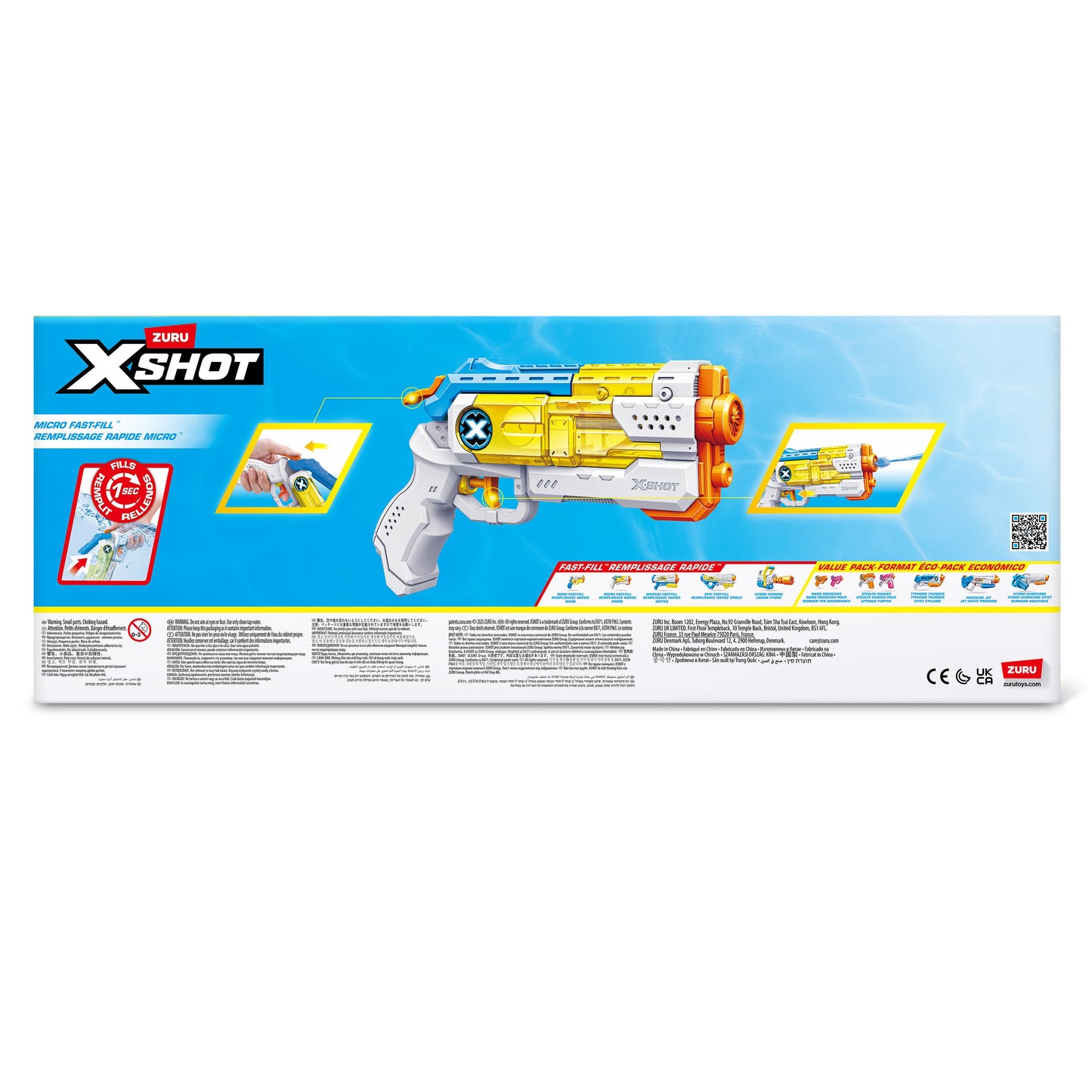 Zuru X-SHOT Fast Fill Micro Water Blasters