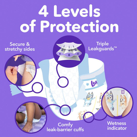 Luvs Platinum Protection Baby Diapers - Size 8