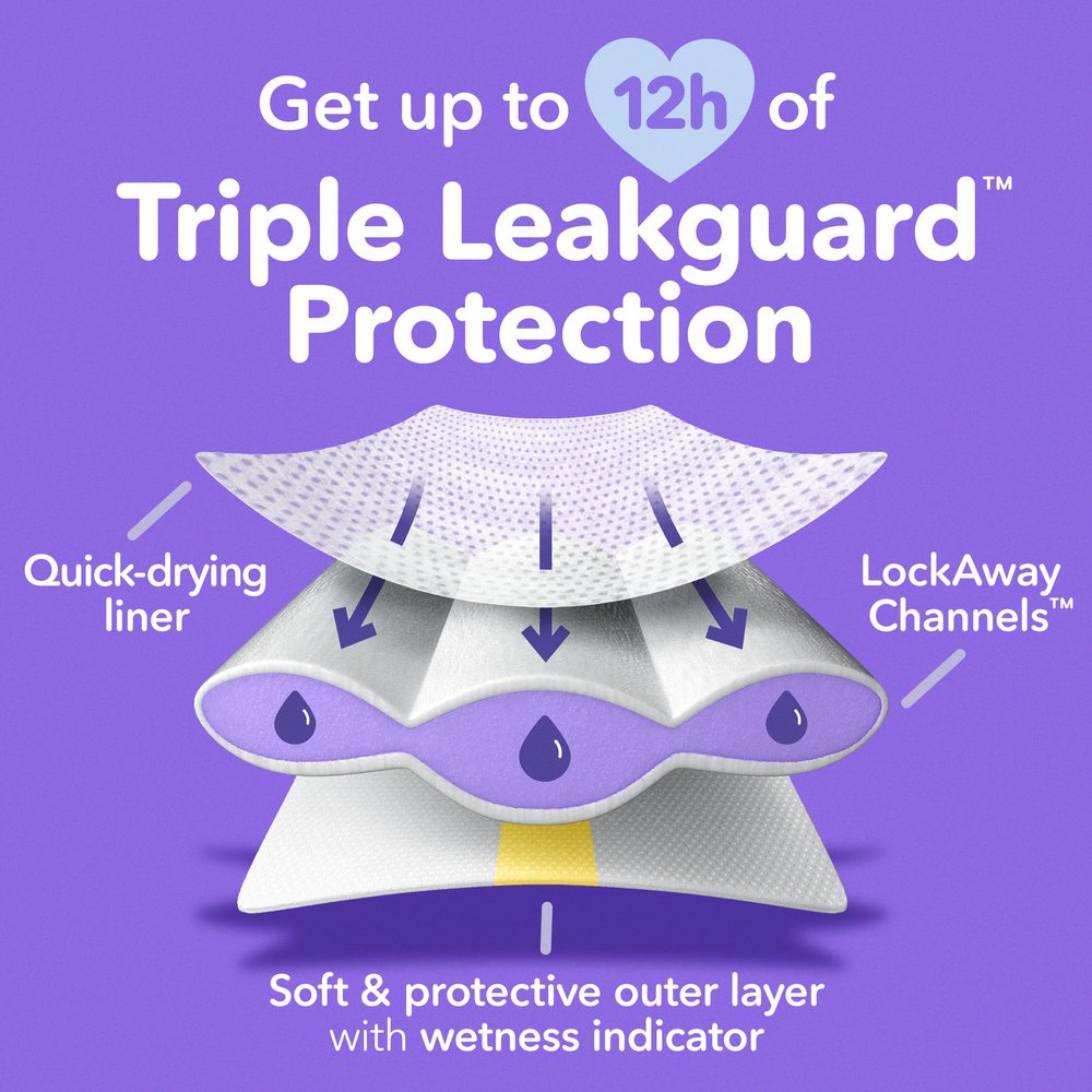 Luvs Platinum Protection Baby Diapers - Size 8