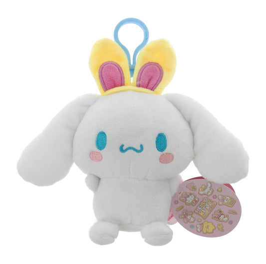Animal Adventure Hello Kitty & Friends Cinnamoroll Easter Plush Backpack Clip