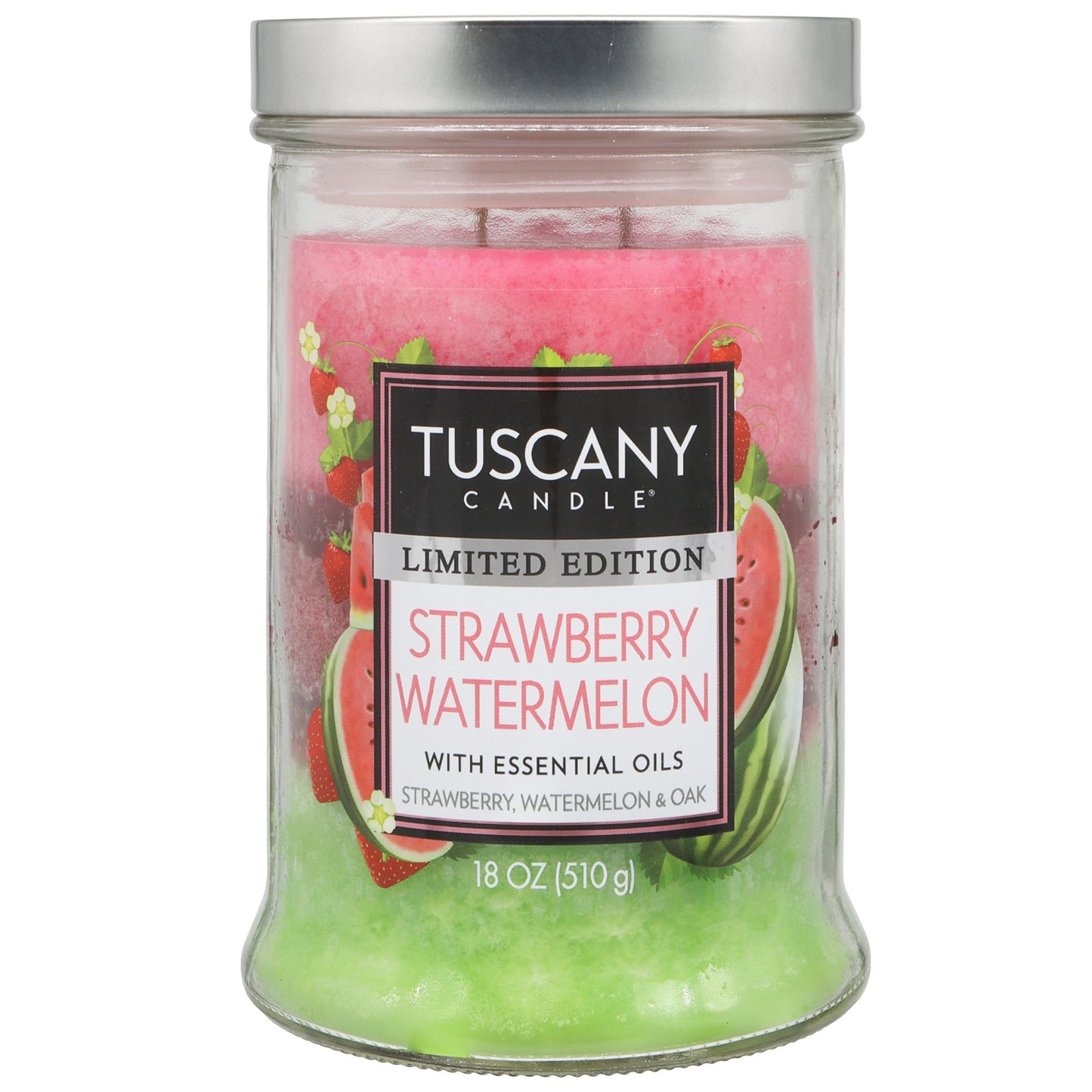 Tuscany Candle Strawberry Watermelon Scented Candle