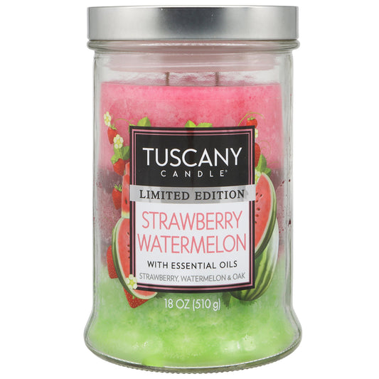 Tuscany Candle Strawberry Watermelon Scented Candle