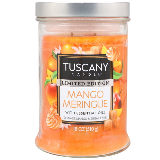 Tuscany Candle Mango Meringue Scented Candle