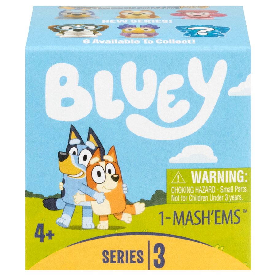 Mash'ems Bluey Blind Box - Series 3