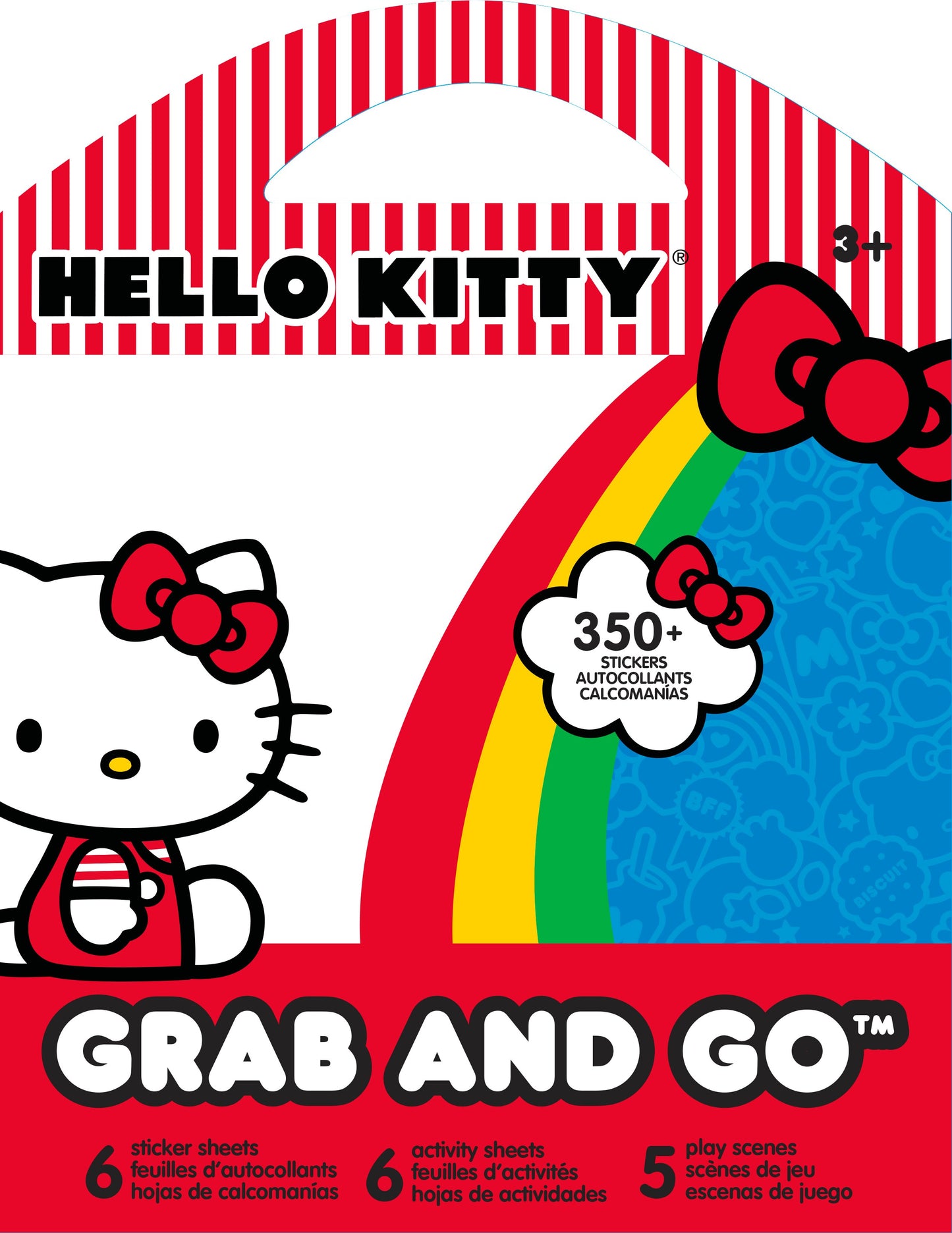 Trends International Hello Kitty Grab & Go Sticker Activity Book