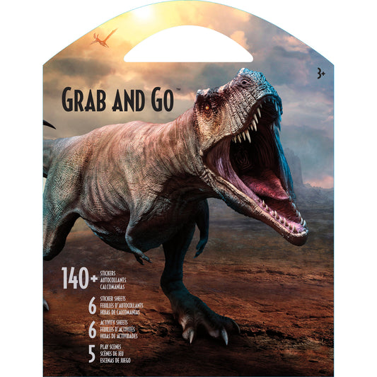 Trends International Dinosaurs Grab & Go Sticker Activity Book