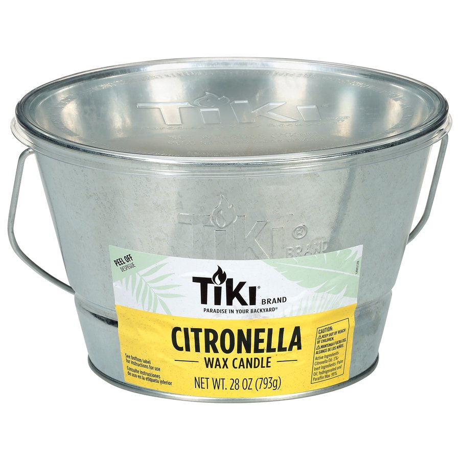 TIKI Citronella Wax Candle Bucket